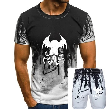 Arkham Horror Marškinėliai Su Call Of Cthulhu Eldritch Svajotojas Lovecraftian T-Shirt Streetwear Medvilnės Marškinėliai, Nuostabus Marškinėlius