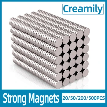 Creamily Turas NdFeB Magnetai, Stiprūs Magnetai, Retųjų Žemių Mažas Disko, Nuolatinio Magnetizmo, Daugiafunkcinis N35 Neodimio Magnetas