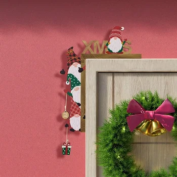 Naujas Kalėdų Produktų Kūrybos Pakabukas Papuošalai, Kalėdų Durų Rėmo Pakabukas Namų Atmosferą Išdėstymo Lentelės Kampe Apdaila