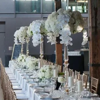 10vnt)akrilo žvakė holer kristalų akrilo vestuvių stalo dekoracija gėlių stovas centrepieces vestuvių&partijos renginiuose se1071