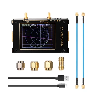 3.2 Ekrano 3G Vektoriaus Tinklo Analizatorius S-A-A-2 NanoVNA V2 Antenos Analizatorius Trumpųjų HF VHF UHF Priemonė Duplexer Filtras