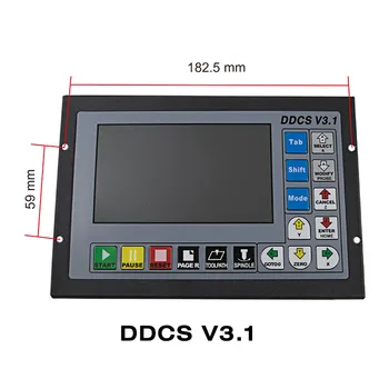 Graviravimo staklės CNC valdiklis judesio valdytojas mach3 neprisijungęs judesio valdytojas DDCSV3.1 4.1 versija anglų kalba
