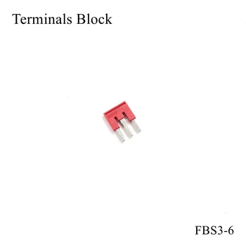 FBS 3-6 Pavasario Terminalo Centrinio Intercell Jungtis Din Bėgelio Blokas ST Dangos Plug-in Tiltas Trumpą Ryšį Juostelės FBS3-6