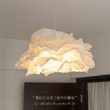 Japoniško Stiliaus Silent Stilius Popieriaus Liustra Viduryje-Senovės Creative Cloud Kambarys, Miegamasis, Studijų Retro Lempos