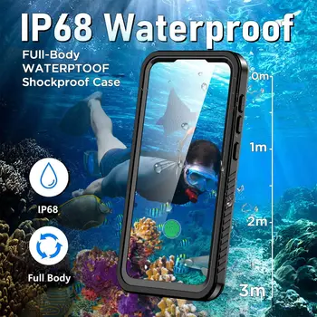 IP68 Vandeniui Telefono dėklas, skirta 