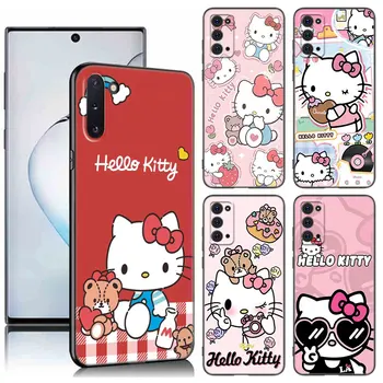 Sanrio Hello Kitty Telefono Dėklas Samsung M30 M31 S 10 Pastaba Lite 20 M04 M13 M32 M14 M23 M33 M34 M42 M52 M53 M54 M11 M12 M21 M22