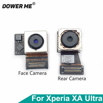 Dower Man iš Priekio vaizdo Kameros Modulis Atgal Galiniai Pagrindiniai Fotoaparato Juostelė Flex Kabelis Sony Xperia XA Ultra F3216 F3215 C6 XAU 6