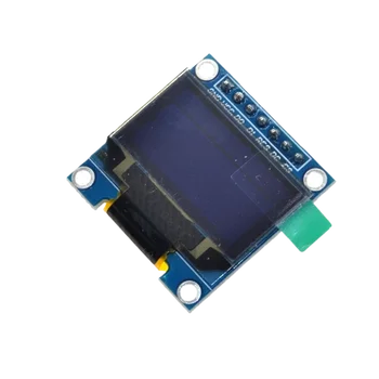 0.96 Colių SPI OLED Ekranas Modulis, Balta Spalva 128X64 OLED 7Pin Vairuotojo Chip SSD1306 už Arduino